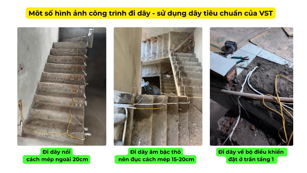 Một số cầu thang tiêu biểu